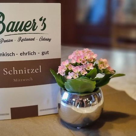 Bauer'S Pension-Restaurant-Catering Grosshabersdorf المظهر الخارجي الصورة